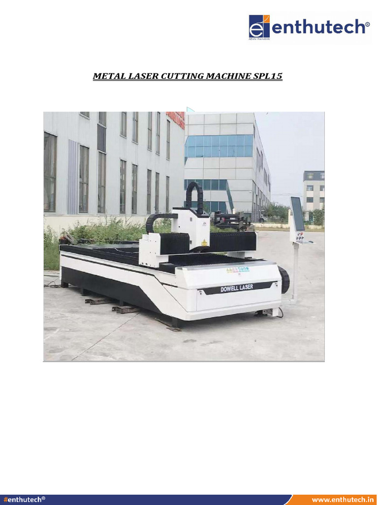 Laser Cutter Machine Pdf