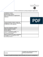 APCL Application Form 2011-12