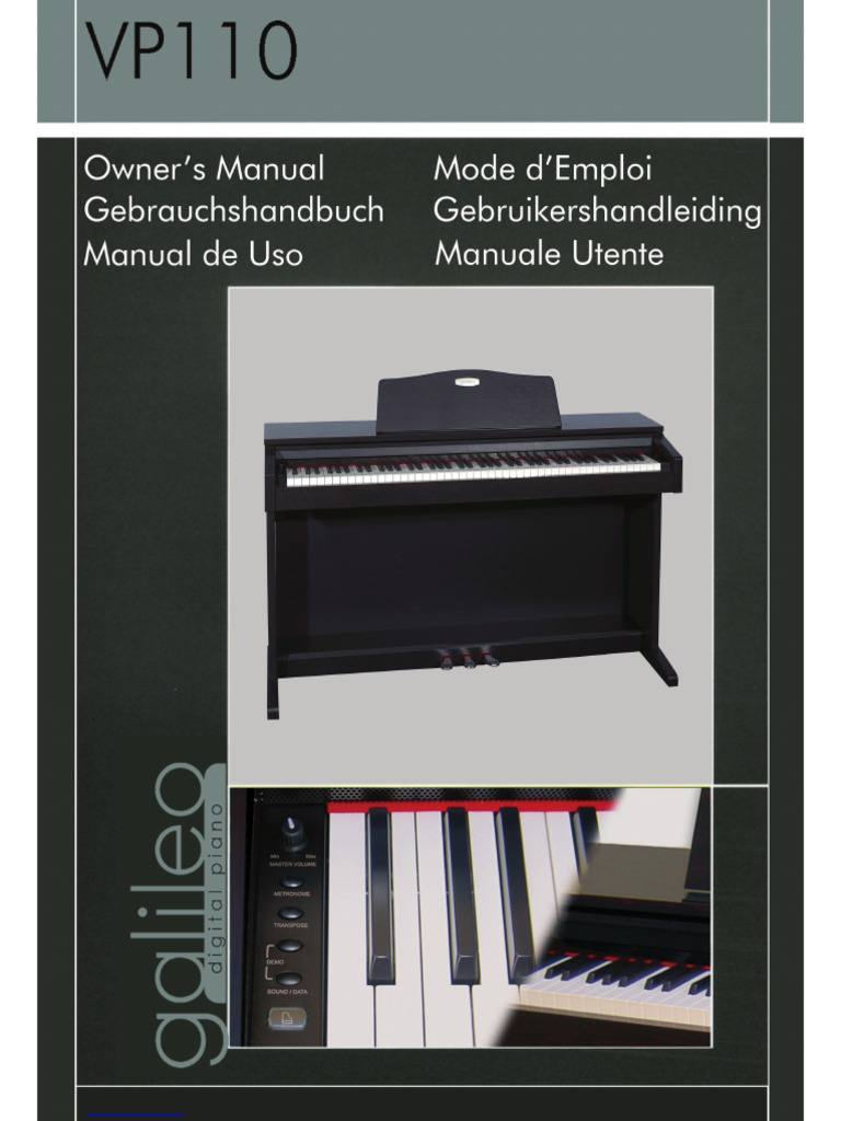 VP 110 | PDF | Piano | Tempo