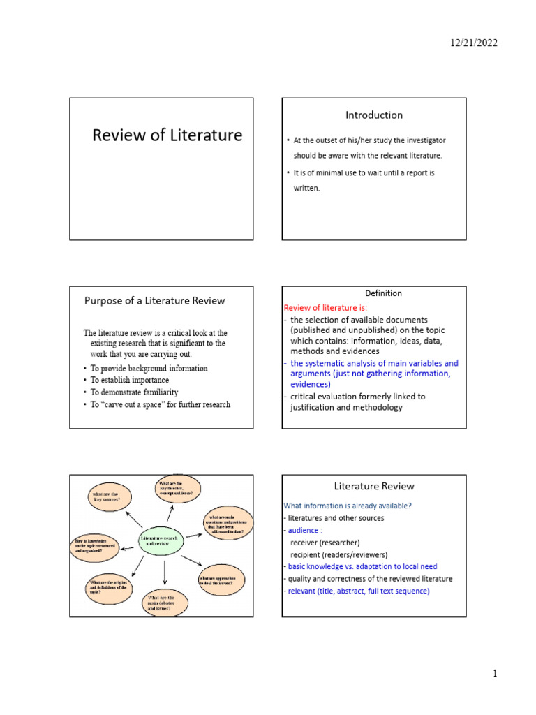 2-1 | PDF | Methodology | Literature Review