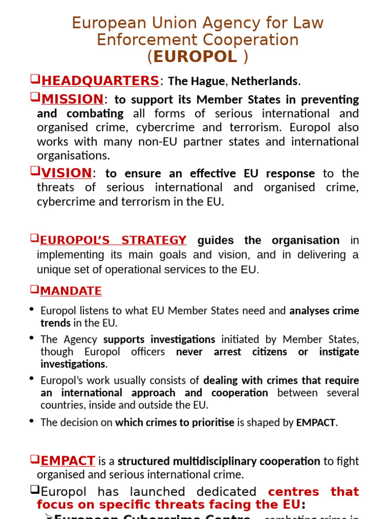 International Policing Organizations | PDF | National Security | Government