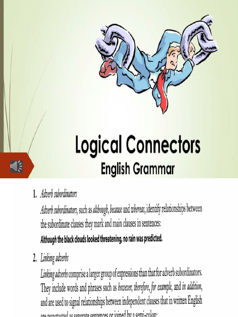 Logical Connectors | PDF