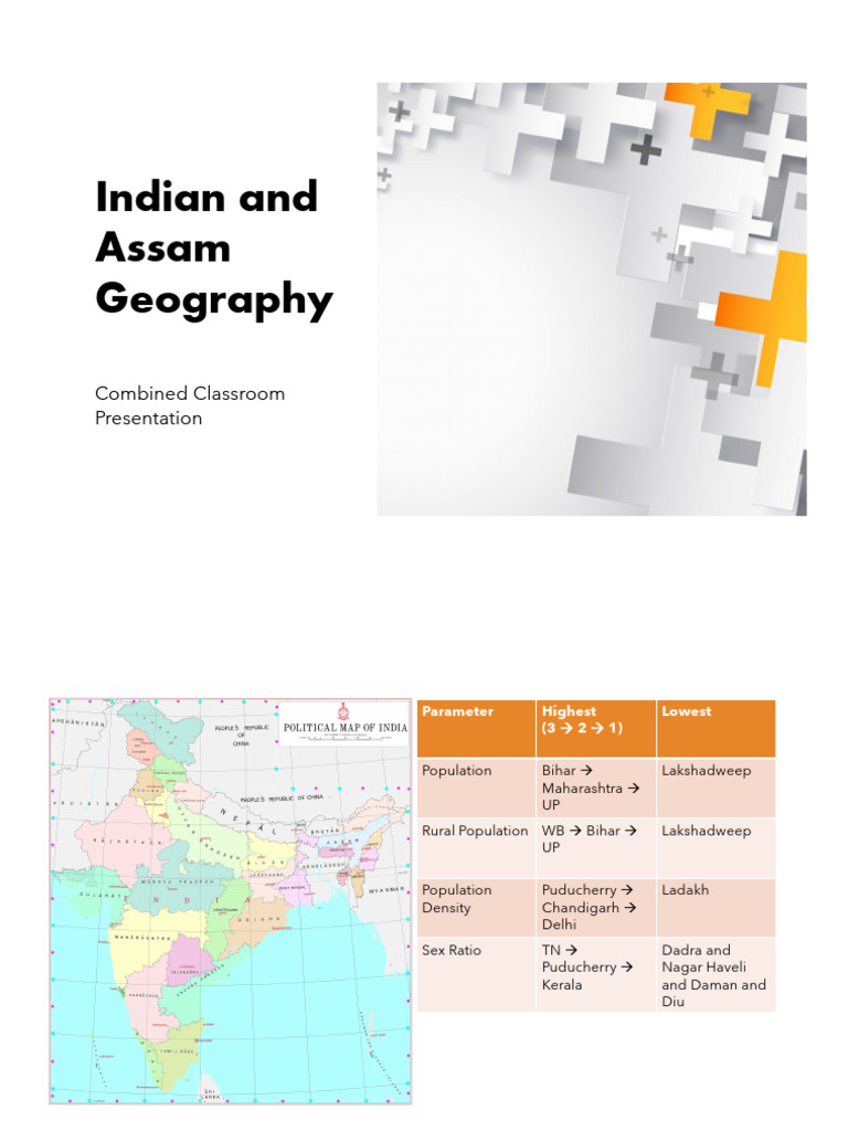 Assam Geography and District Overview | PDF | Himalayas | South India