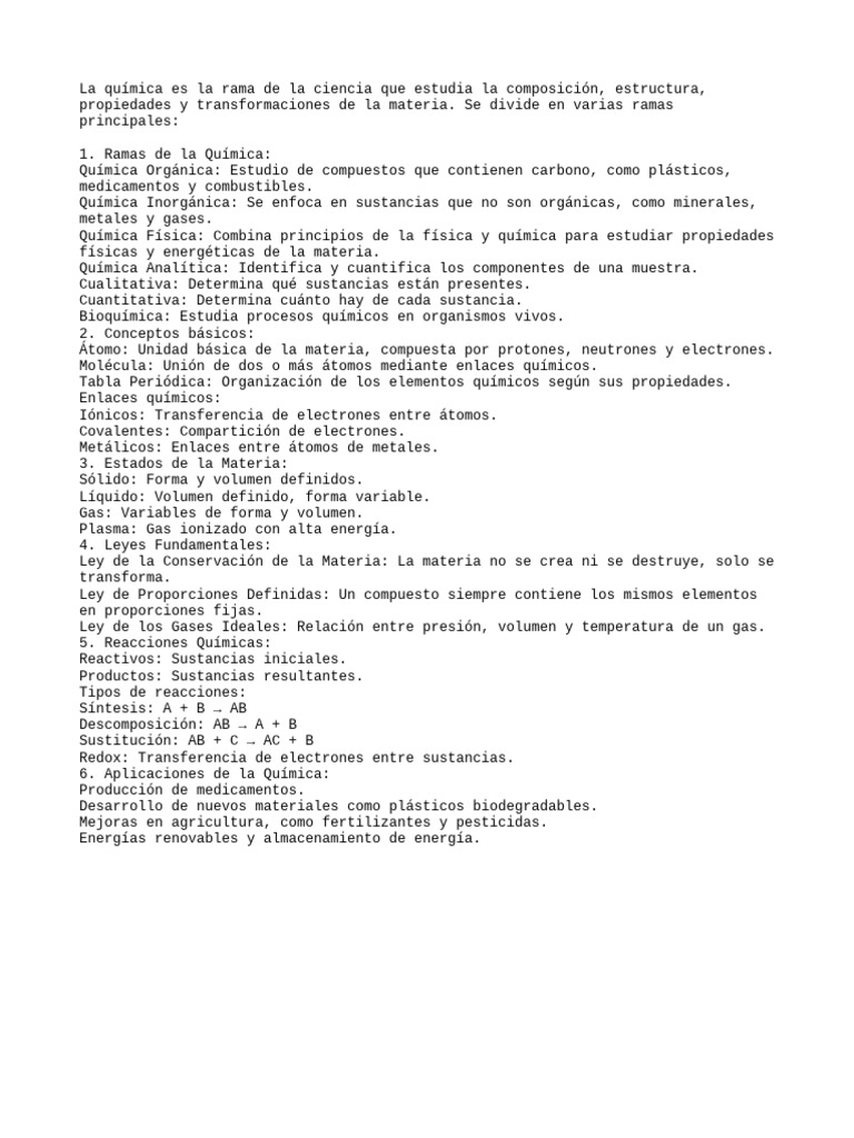 Química La Ciencia de La Materia Openal | PDF