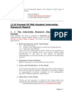 Internship Report Format Spring 2012