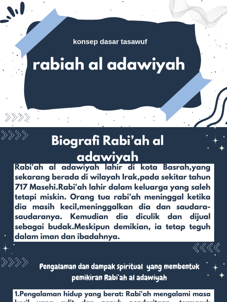 Biografi dan Ajaran Rabi'ah al-Adawiyah | PDF