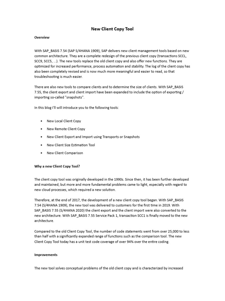 New Client Copy Tool 1735966670 | PDF | Databases | File System