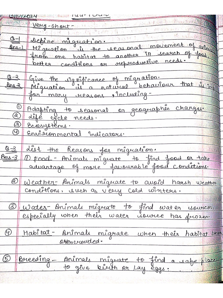 Animal Behaviour Questions | PDF