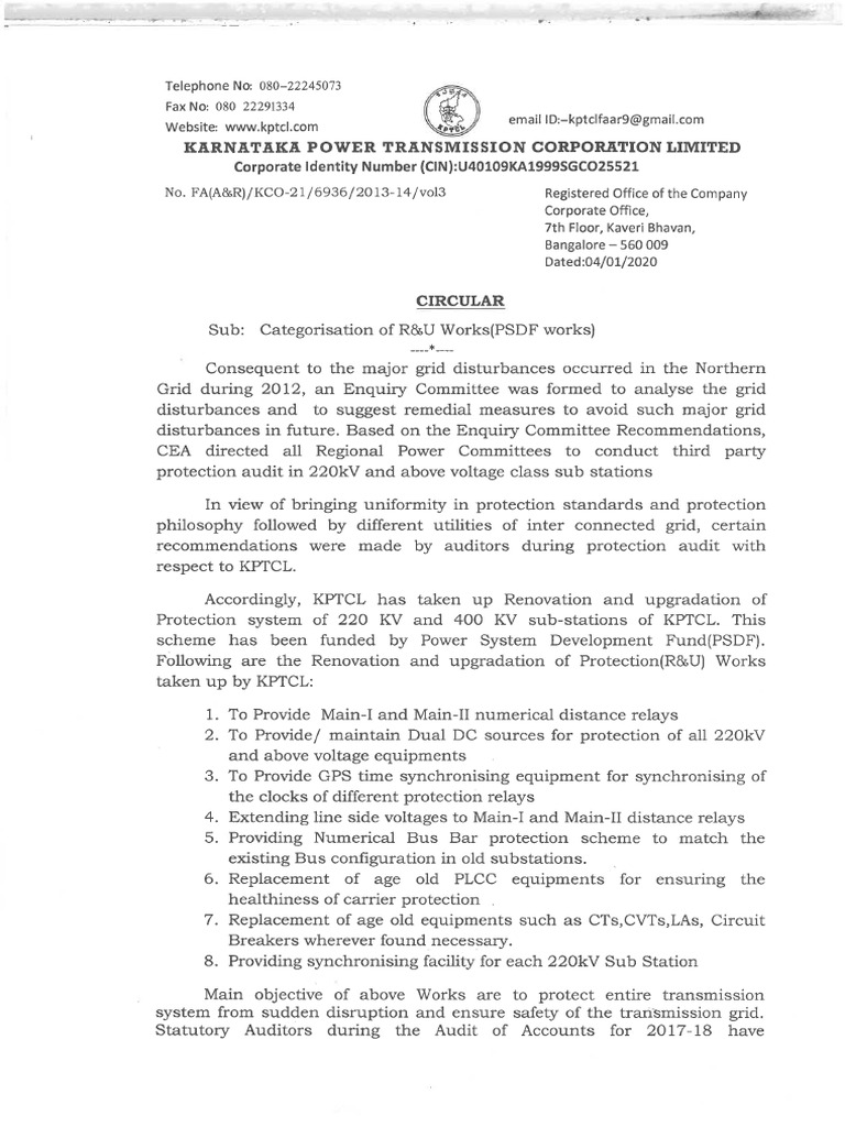 Categorisation RnU Works | PDF