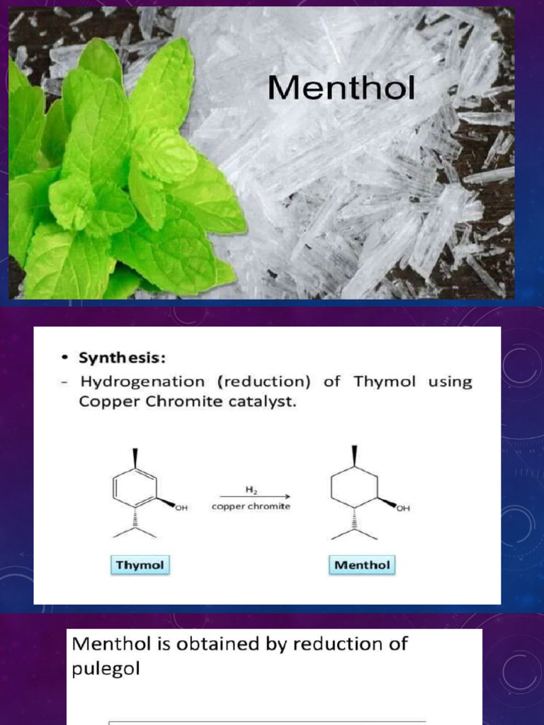 Menthol | PDF