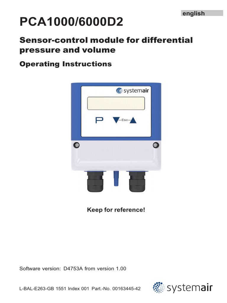 Sensor Control Module | PDF | Pressure Measurement | Sensor