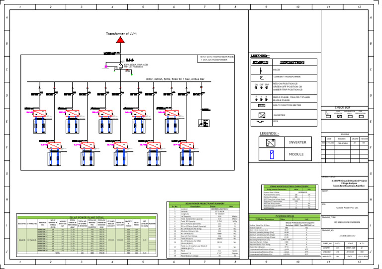 3.754 MWP Bandikui, Rajsthan-DC SLD | PDF | Power Inverter | Computer ...
