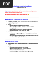 Java DSA Roadmap | PDF | String (Computer Science) | Theoretical ...