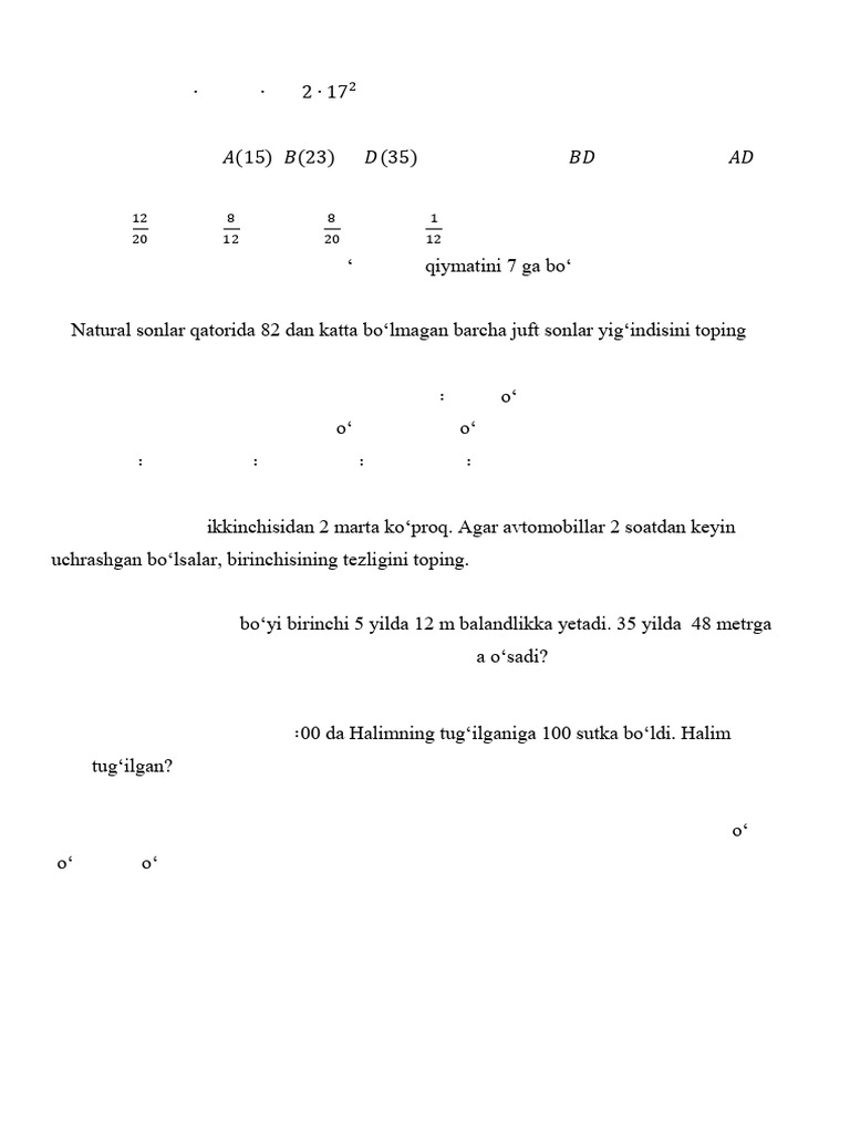 5 Sinf | PDF
