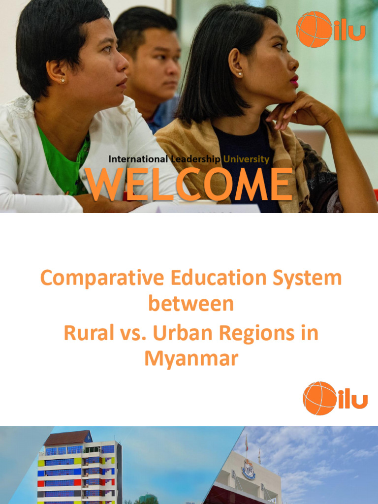 Urban vs. Rural Education in Myanmar | PDF