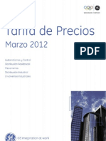 LR SPAIN PriceList March2012 v03