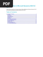 Changes in Microsoft Dynamics NAV in 5.0 SP1