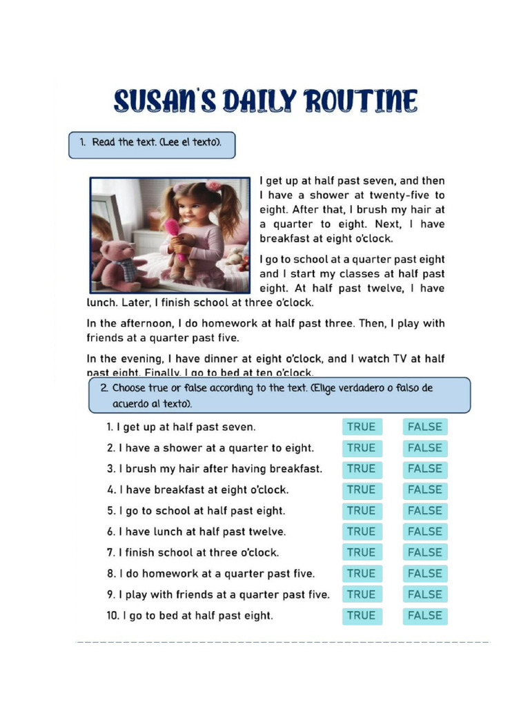 Reading Routines | PDF