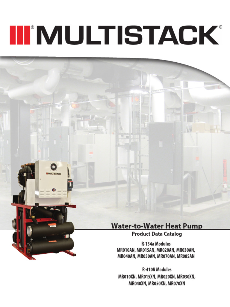 Water-to-Water Heat Pump Overview | PDF | Heat Pump | Heat Exchanger