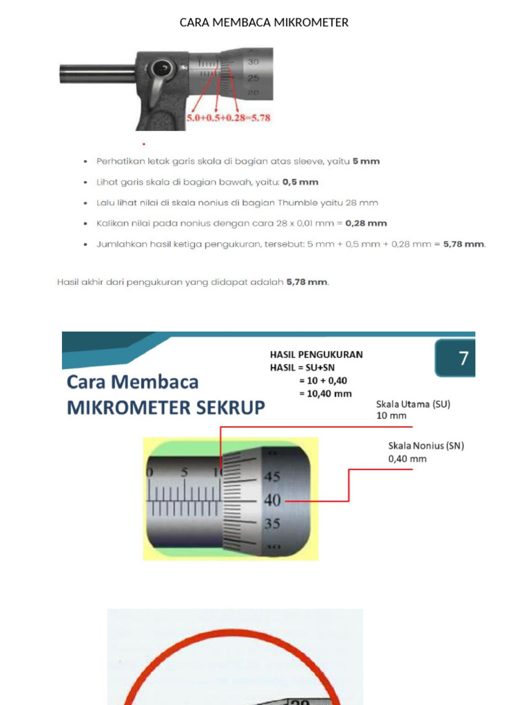 MIKROMETER | PDF