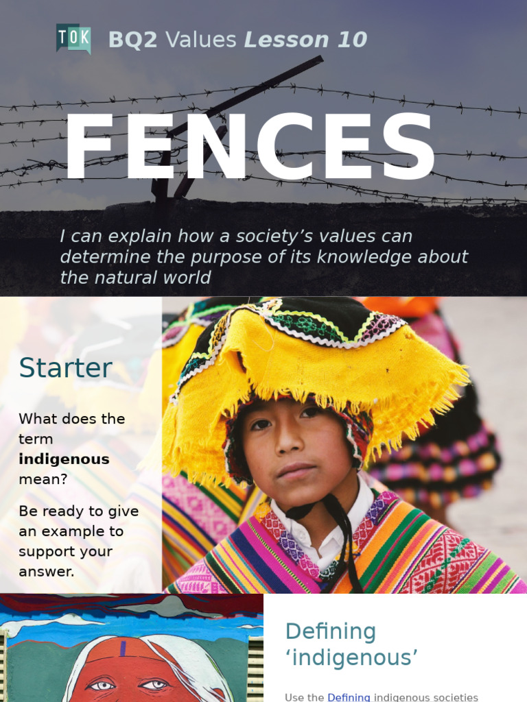 2.10 Fences (Class Presentation) | PDF | Knowledge