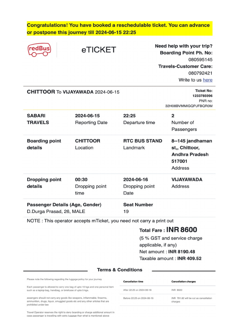 LTA Receipt (Freeforonline - Com) | PDF