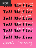 Tell Me Lies -- Carola Lovering -- Atria Books ...