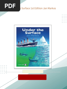 Download Full Under the Surface 1st Edition Jan Markos PDF All Chapters