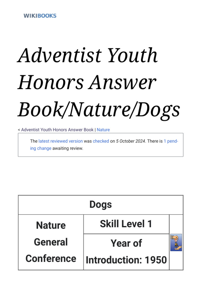 Dogs Honor Answers for Pathfinder | PDF