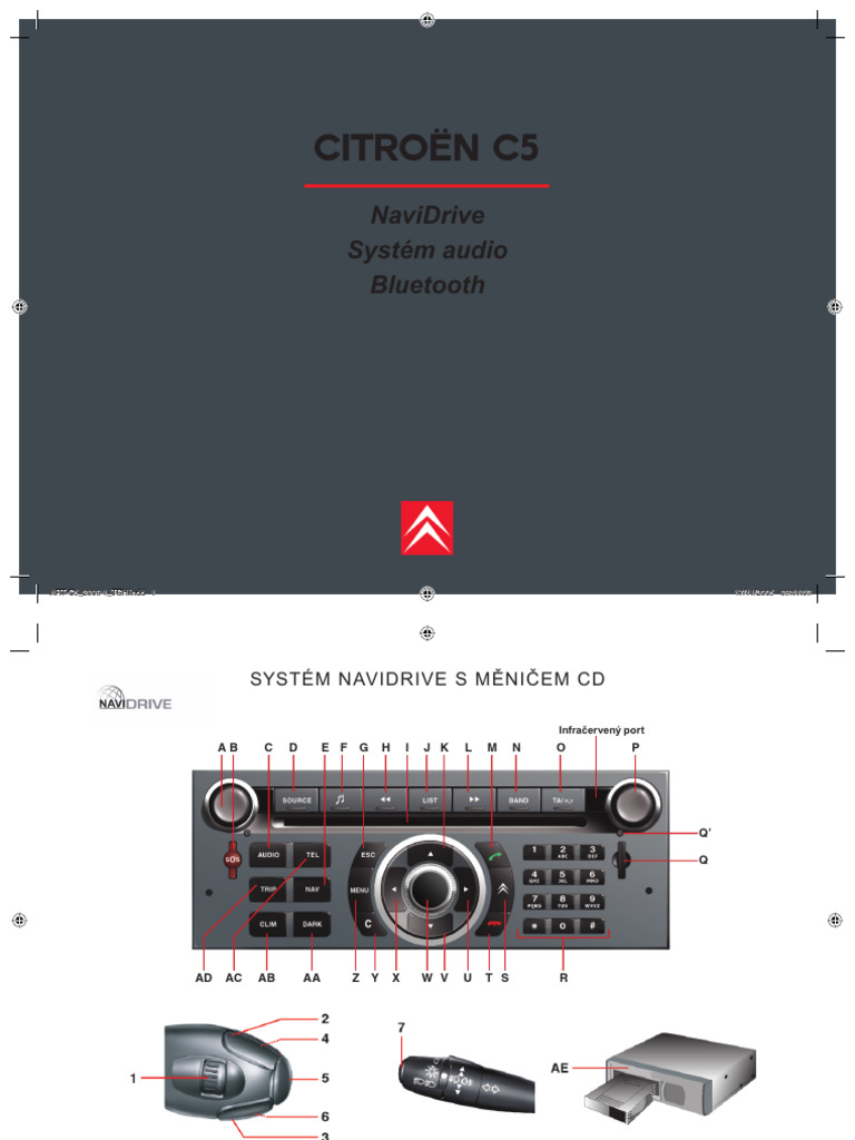 C5 2006 Navod Navidrive RT4 | PDF