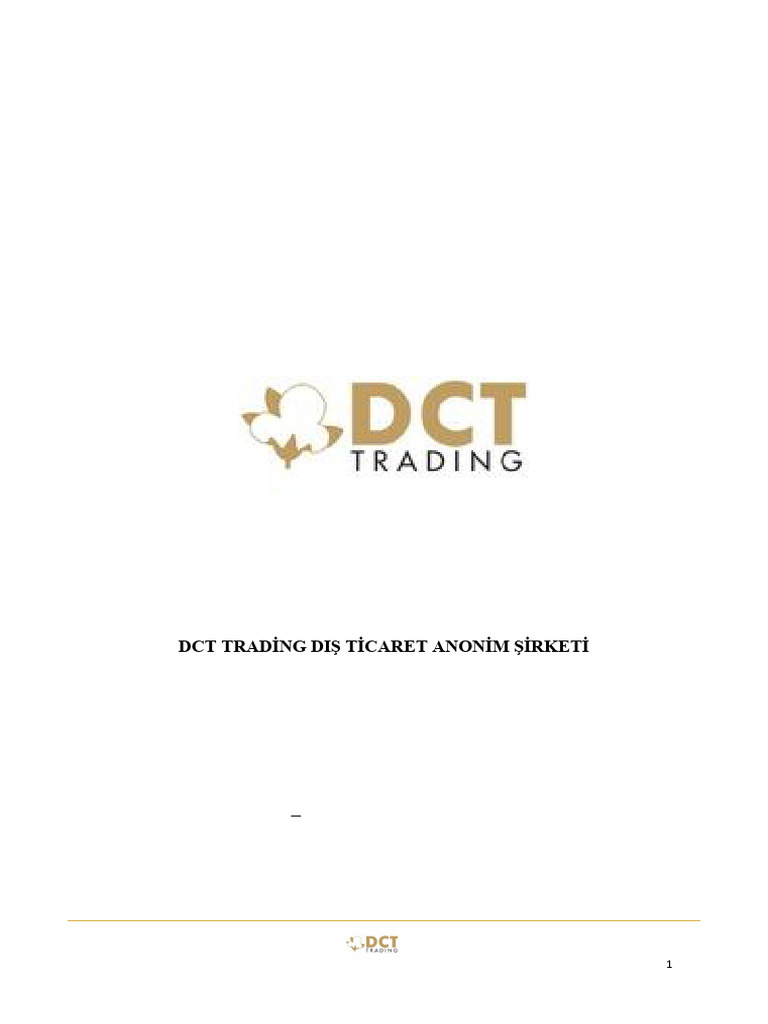DCT Trading Faaliyet Raporu 30.09.2024 | PDF