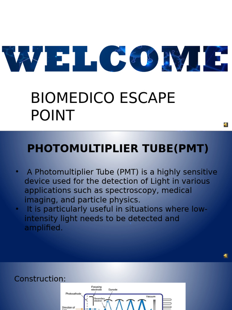 BM 3301 Sensors and Measurements PMT | PDF | Physical Sciences | Optics
