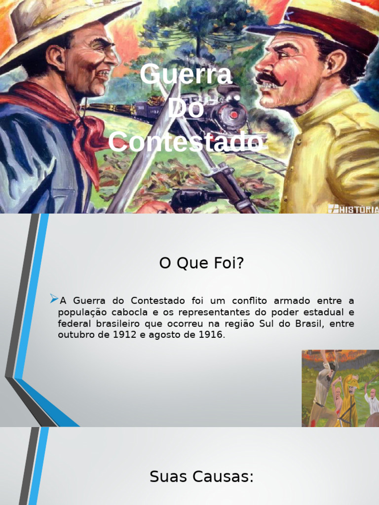 Guerra do Contestado: Causas e Desfecho | PDF