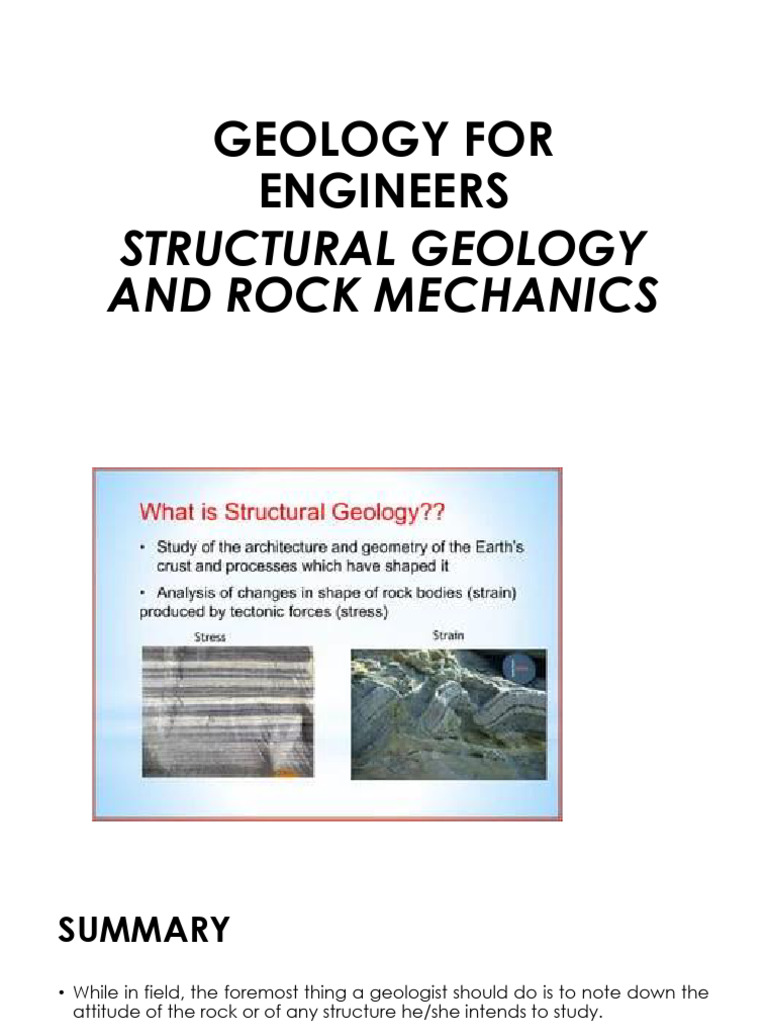 Geol Finals | PDF | Structural Geology | Young's Modulus