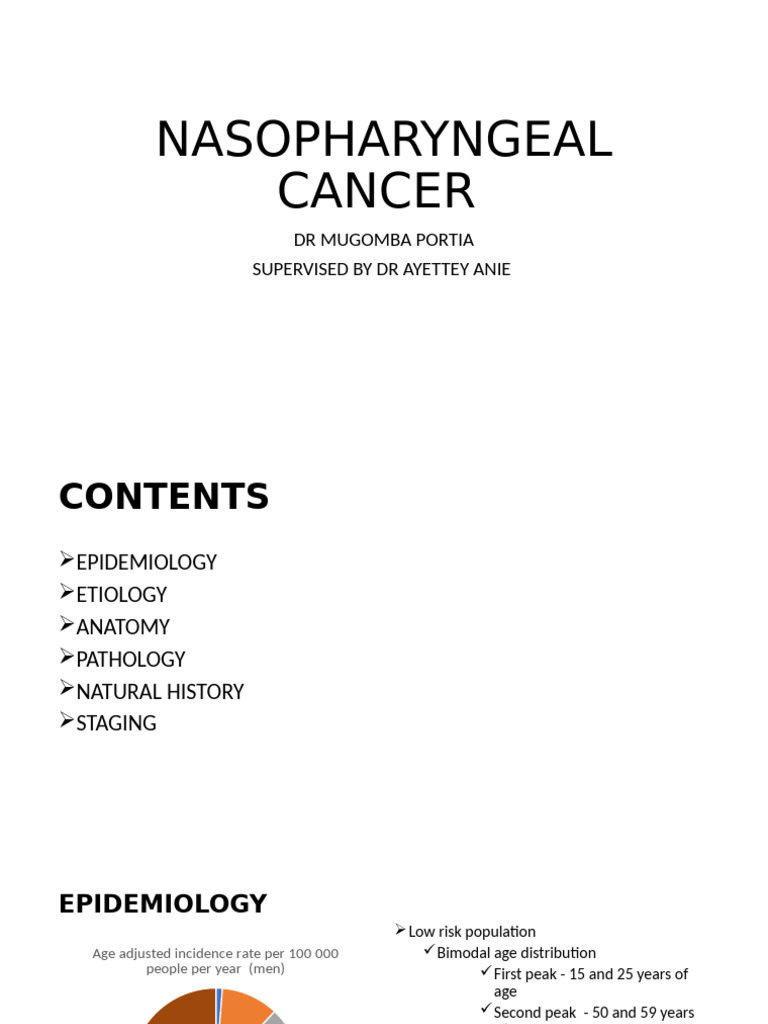 Nasopharyngeal Cancer Overview | PDF | Neoplasms | Causes Of Death