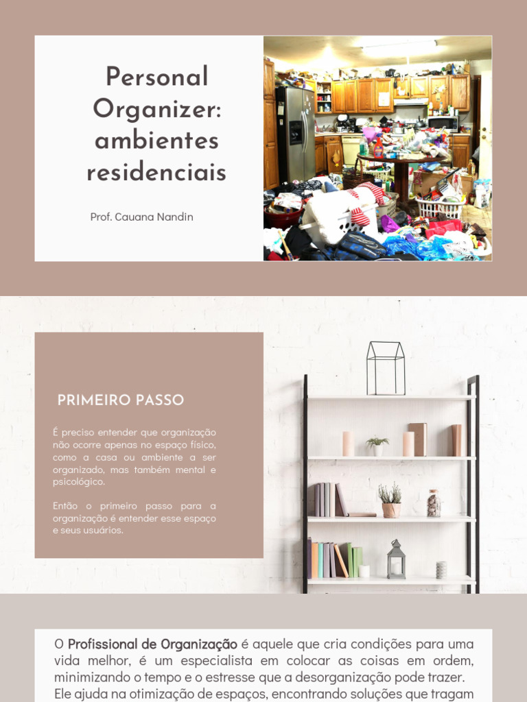 Organização de Ambientes Residenciais | PDF | Tempo | Vida