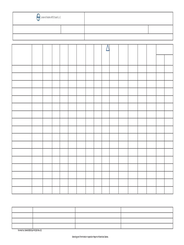 g446 2999 Itp 0795 0003 Rev 02 Glanding & Terninations Pages 6 7 | PDF ...