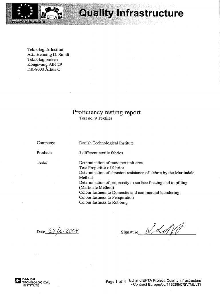 Proficiency Test No 9 | PDF