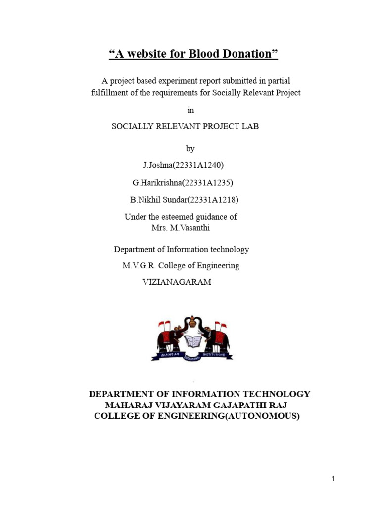 Blood Donation Web Pdf Blood Donation Medicine