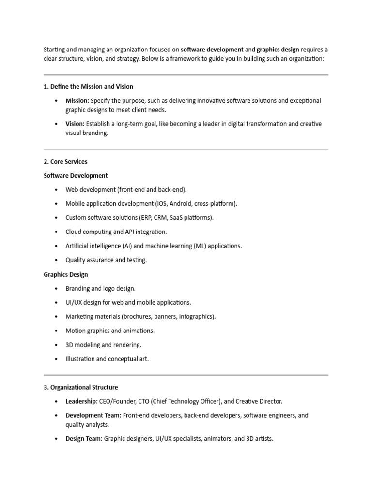Software & Design Organization Guide | PDF | Graphic Design | Cloud ...