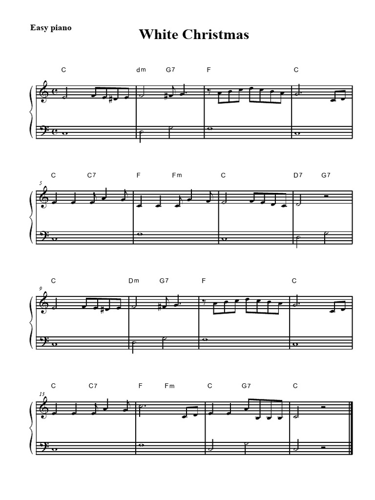 White Christmas - P | PDF