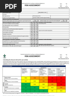 Queensland Scouts Risk Assessment Form | PDF | Risk | Risk Assessment