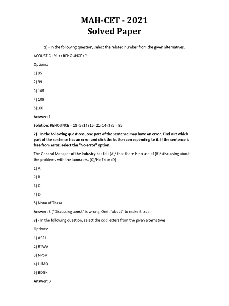 Math Problem Solving Techniques | PDF