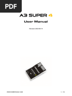 HobbyEagle A3 Pro V2 User Manual | PDF | Gyroscope | Rotation