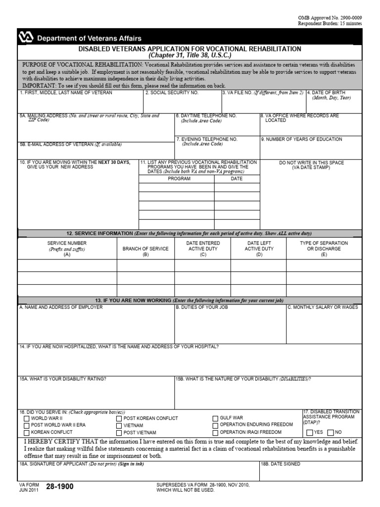 Chapter 31 Application Form | PDF | Social Security Number ...