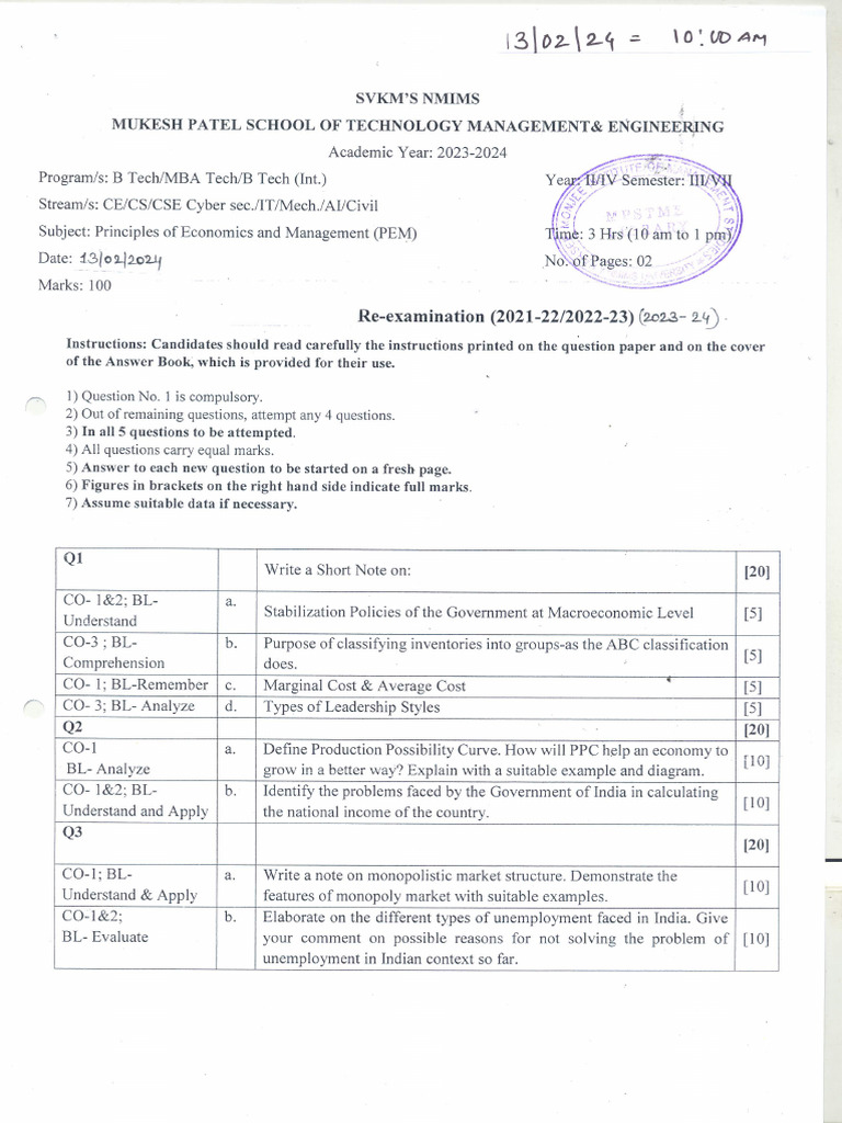 Pem Tee Paper | PDF