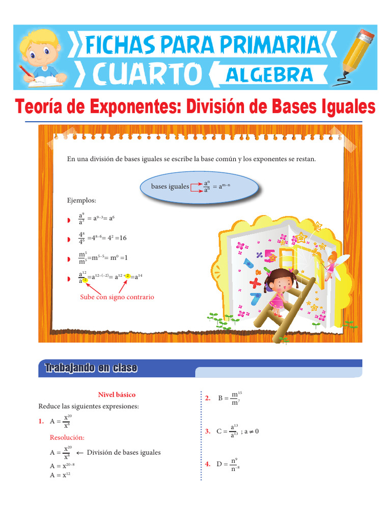 División de Bases Iguales para Cuarto de Primaria | PDF | Ajedrez