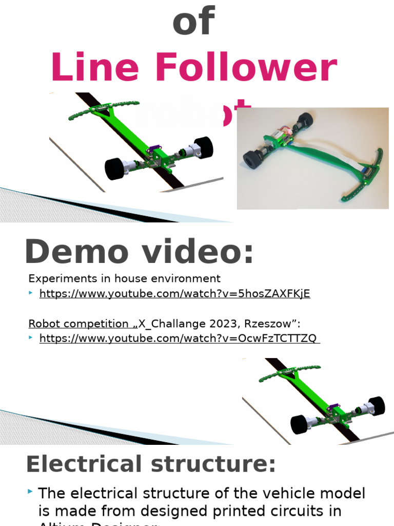 Line Follower Robot Design Guide | PDF