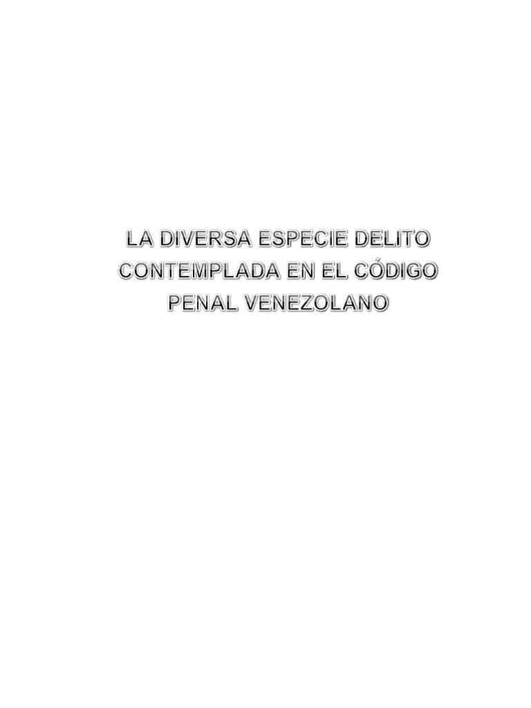 Trabajo Yor PDF | PDF | Derecho penal | Crímenes