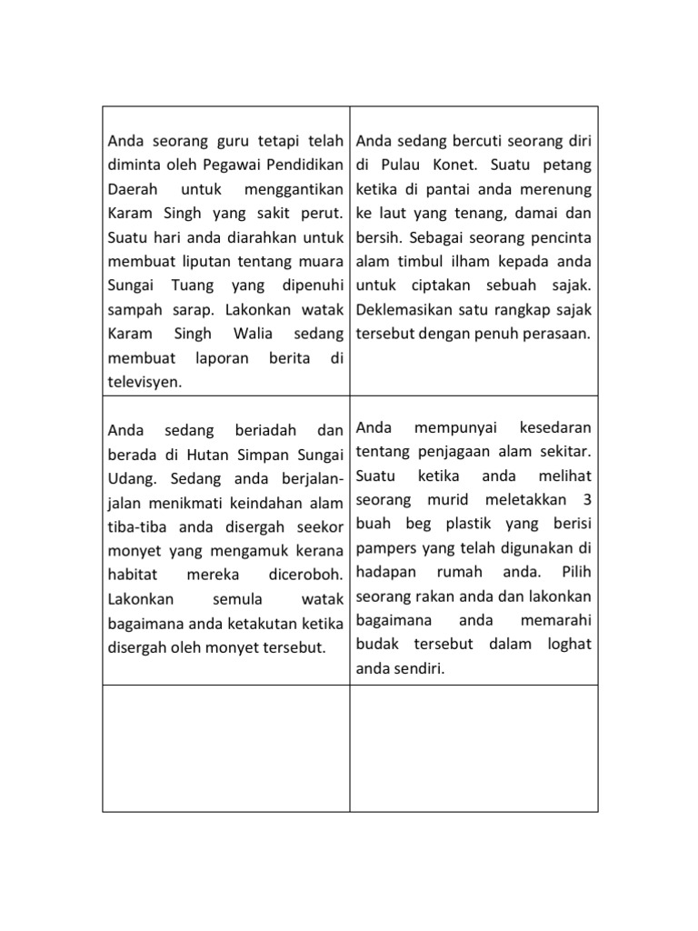 Aktiviti Kotak Beracun Pdf